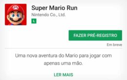 Você já pode fazer um pré-registro para jogar ‘Super Mario Run’ no Android