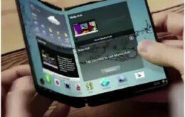 Patente sugere que Samsung está trabalhando em celular com tela dobrável