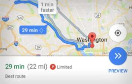 Google Maps vai mostrar quando um endereço tem vaga para estacionar por perto