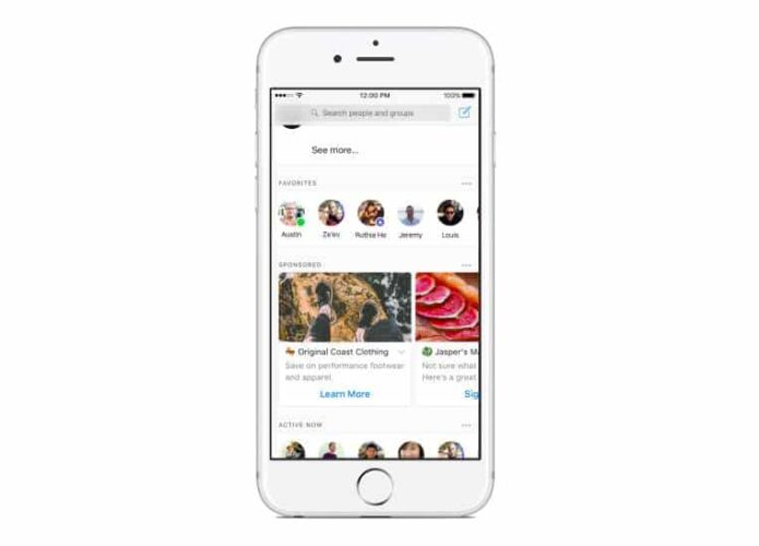 Facebook começa a colocar publicidade no Messenger