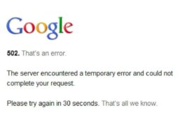 Contas do Google enfrentam problemas de conexão