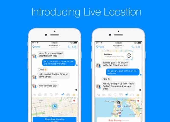 Como compartilhar sua localização pelo Messenger