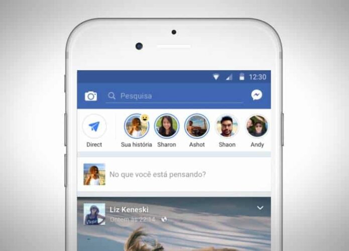 App do Facebook recebe oficialmente função Stories, novo clone do Snapchat