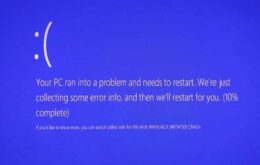 Como corrigir o erro ‘tela azul da morte’ no Windows 10