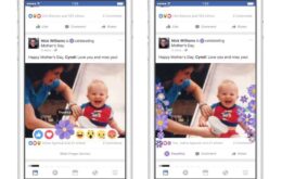 Facebook traz de volta botão de ‘Gratidão’ para o Dia das Mães