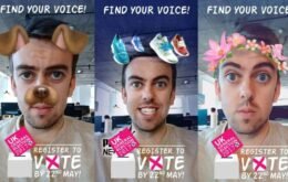 Governo usa Snapchat para incentivar jovens a votar