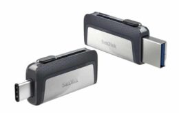 SanDisk lança no Brasil pendrive com conector USB-C