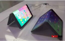 O impressionante tablet dobrável da Lenovo pode ser usado como smartphone