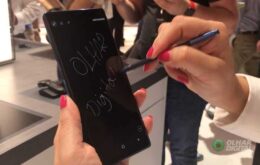 Nós testamos: veja o Galaxy Note 8 em ação
