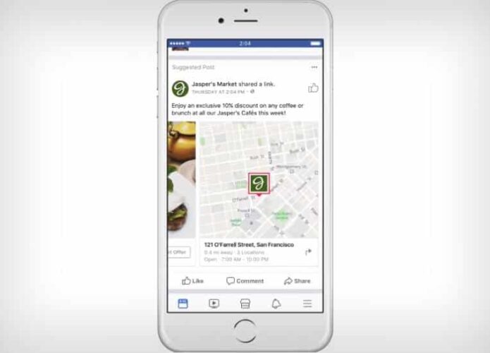 Facebook vai mostrar anúncios de lojas físicas que você visitou pessoalmente