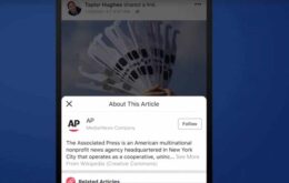 Facebook testa exibir contexto de posts para combater boatos na rede social