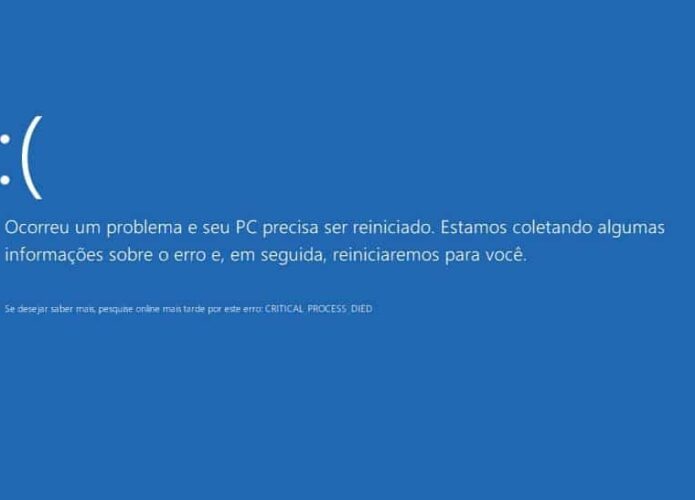 Atualização do Windows causa ‘tela azul da morte’; entenda o problema