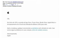 Apple vai começar a cobrar em reais na App Store