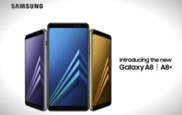 Samsung revela Galaxy A8 e A8+ com duas câmeras frontais e tela ‘infinita’