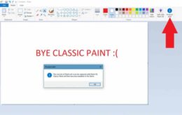 Microsoft começa a alertar usuários sobre o fim do Paint no Windows 10