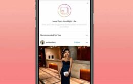 Instagram começa a mostrar posts ‘recomendados’ no feed dos usuários