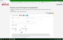 Site falso da Netflix tenta roubar dados de cartão de crédito de brasileiros