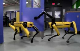 Robô da Boston Dynamics aprende a segurar a porta para outros robôs