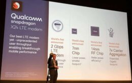 Qualcomm anuncia modem LTE com velocidade de 2 Gbps e baixo consumo de bateria