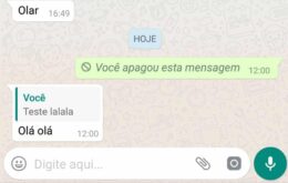 Nem todas as mensagens do WhatsApp podem ser apagadas; entenda