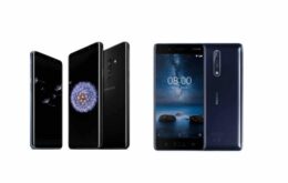 Galaxy S9 ou Nokia 8 Sirocco: compare os tops de linha Android