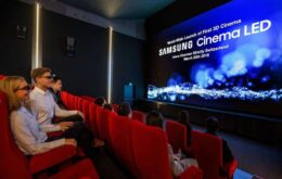 Primeira tela de cinema LED e 3D do mundo é inaugurada na Suíça