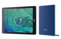 Acer anuncia tablet com sistema Chrome OS