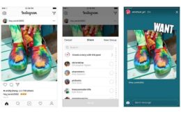 Instagram agora permite compartilhar postagens em Stories