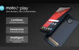 Moto Z3 Play pode ter acessório que garante suporte a 5G