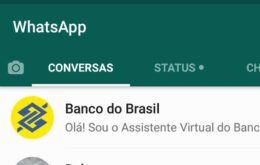 Banco do Brasil vai informar saldo de conta e fatura do cartão pelo WhatsApp