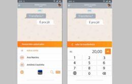 Teclado do Itaú permite fazer transferências sem sair do WhatsApp
