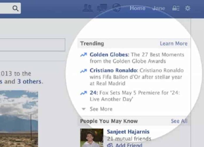 Facebook vai aposentar a sua ferramenta de trending topics