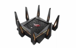 Asus anuncia roteador gamer que alcança velocidade Wi-Fi de até 4,8 Gbps