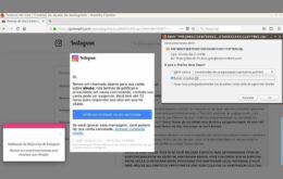 Mensagem falsa tenta roubar dados dos usuários do Instagram