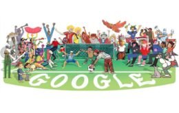 Doodle do Google homenageia seleções da Copa do Mundo 2018