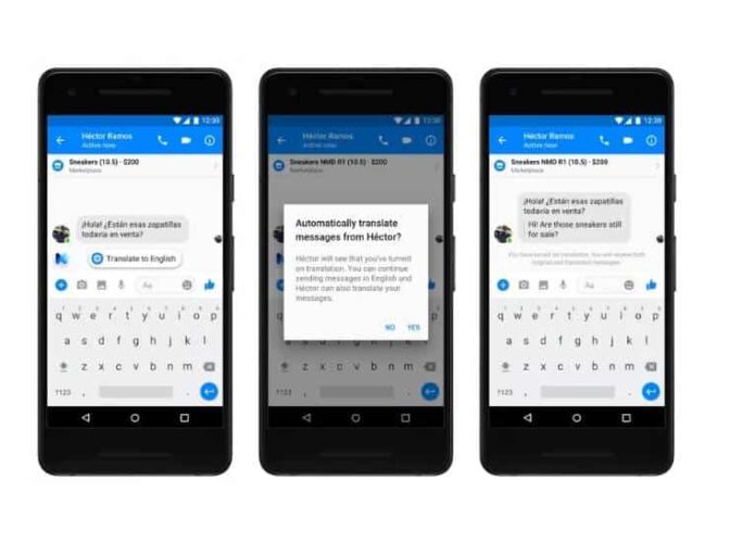 Facebook Messenger começa a fazer tradução de textos