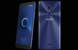 Alcatel lança celular básico com leitor de digitais e tela HD por R$ 630