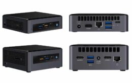 Intel anuncia novas versões de seus minicomputadores NUC