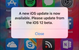 Apple libera novo beta do iOS 12 para resolver falsos avisos de atualização