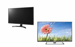 Qual a diferença de uma televisão ou SmartTV para um monitor