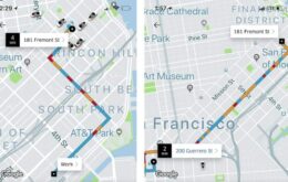 Uber agora mostra estimativa de trânsito no caminho do usuário