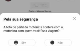 99 agora pergunta ao passageiro se a foto do motorista no app é verdadeira