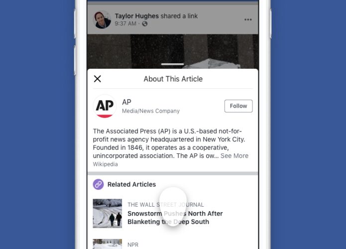 Facebook agora mostra ‘contexto’ de posts no Brasil para combater fake news