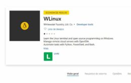 WLinux é uma distro paga feita em parceria com a Microsoft e que custa R$ 75