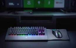 Razer e Microsoft lançam teclado e mouse sem fio para Xbox One