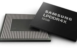 Samsung inicia produção dos novos chips de 12GB de RAM para celulares