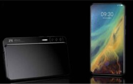 ZTE divulga imagens do Axon S, um smartphone com tela que desliza lateralmente