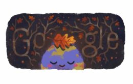 Equinócio de Outono é o tema do Doodle do Google desta quarta (20)