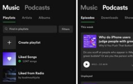 Spotify muda design para colocar Podcast em maior evidência