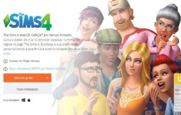 The Sims 4 está disponível de graça para PCs